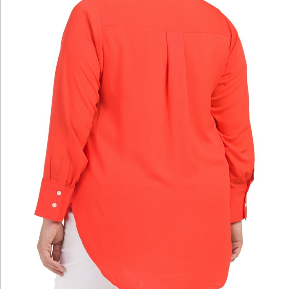 Rachel Rachel Roy Plus Asymmetrical Blouse